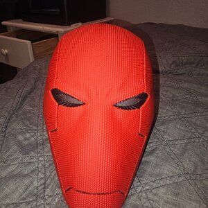 3d printed Red Hood Helmet w/LED eyes